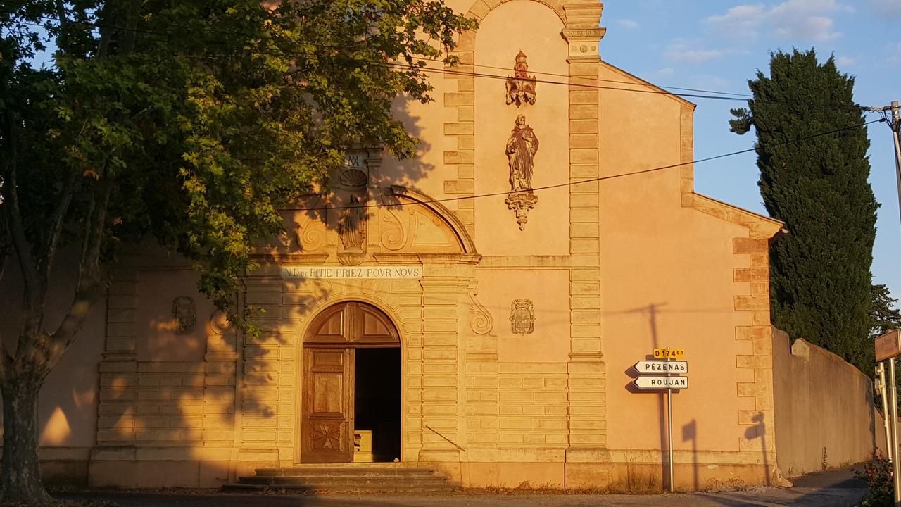 Chartreuse De Mougeres - Caux Pezenas Bed & Breakfast ภายนอก รูปภาพ